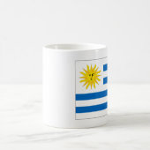Uruguay-Flagge Kaffeetasse (Mittel)