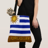 Uruguay-Flagge Land - Reisegepäck Tasche (Von Nahem)