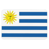 Uruguay-Flagge Magnet (Horizontal)