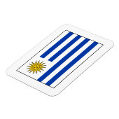 Uruguay - Flagge Magnet (Linke Seite)