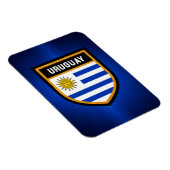 Uruguay-Flagge Magnet (Rechte Seite)