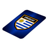 Uruguay-Flagge Magnet (Linke Seite)