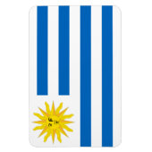Uruguay-Flagge Magnet (Vertikal)