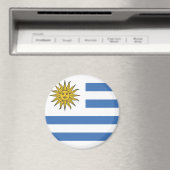 Uruguay-Flagge Magnet (In Situ (Geschirrspüler))