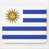Uruguay-Flagge Mousepad (Vorne)