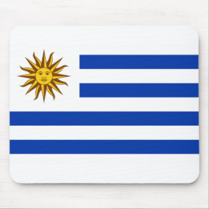 Uruguay-Flagge Mousepad