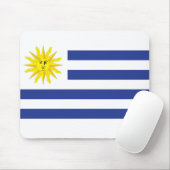 Uruguay-Flagge Mousepad (Mit Mouse)