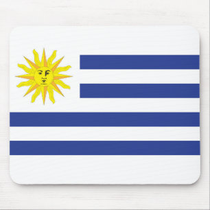 Uruguay-Flagge Mousepad