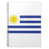 Uruguay-Flagge Notizblock (Vorderseite)