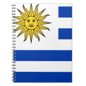 Uruguay-Flagge Notizblock (Vorderseite)
