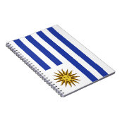 Uruguay-Flagge Notizblock (Rechte Seite)
