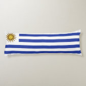 Uruguay-Flagge Seitenschläferkissen (Rückseite)