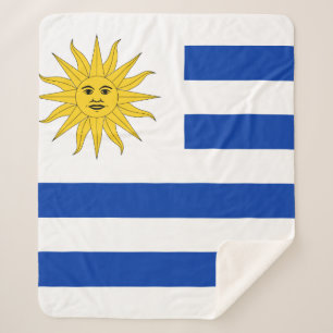 Uruguay-Flagge Sherpadecke