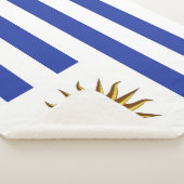Uruguay-Flagge Sherpadecke (3/4)