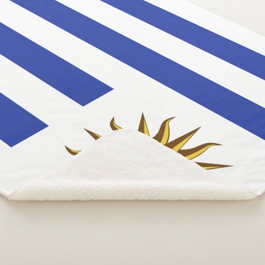 Uruguay-Flagge Sherpadecke (3/4)