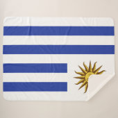 Uruguay-Flagge Sherpadecke (Vorderseite (Horizontal))