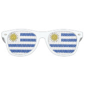 Uruguay-Flagge Sonnenbrille (Vorderseite)