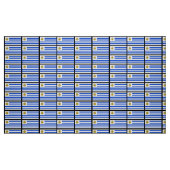 Uruguay-Flagge Stoff (Fat Quarter (45,7 x 55,9 cm))