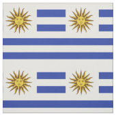 Uruguay-Flagge Stoff (Muster)