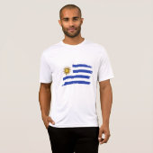 Uruguay-Flagge T-Shirt (Vorne ganz)