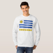 Uruguay-Flagge T-Shirt (Vorne ganz)