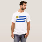 Uruguay-Flagge T-Shirt (Vorne ganz)