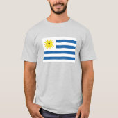 Uruguay-Flagge T-Shirt (Vorderseite)