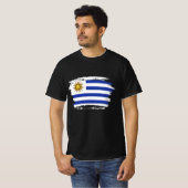 Uruguay-Flagge T-Shirt (Vorne ganz)