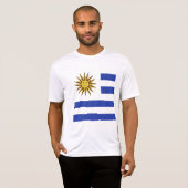 Uruguay-Flagge T-Shirt (Vorne ganz)