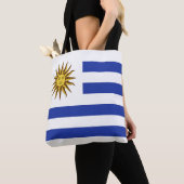 Uruguay-Flagge Tasche (Von Nahem)