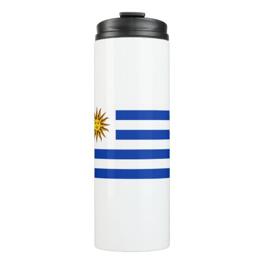 Uruguay-Flagge Thermosbecher (Vorderseite)