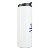 Uruguay-Flagge Thermosbecher (Nach links gedreht)