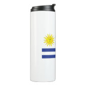 Uruguay-Flagge Thermosbecher (Nach links gedreht)