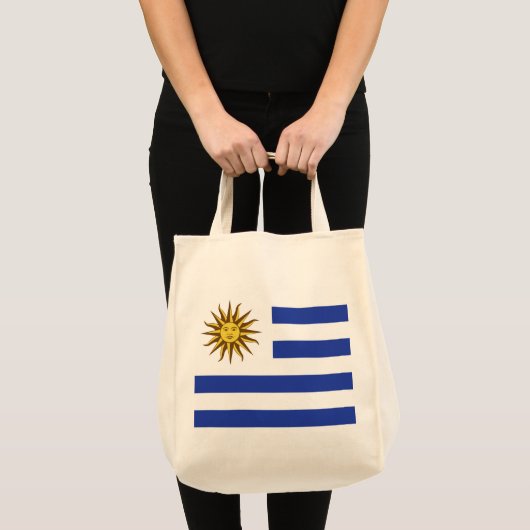 Uruguay-Flagge Tragetasche (Vorderseite (Produkt))