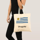 Uruguay-Flagge Tragetasche (Vorderseite (Produkt))