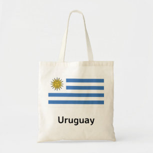 Uruguay-Flagge Tragetasche