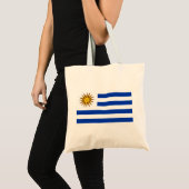 Uruguay-Flagge Tragetasche (Vorderseite (Produkt))