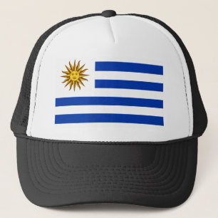Uruguay-Flagge Truckerkappe