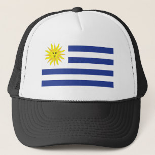 Uruguay-Flagge Truckerkappe