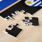 Uruguay-Flagge und Uruguay-Land / Uruguay Puzzle (Seite)