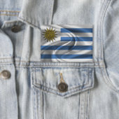 Uruguay-Flaggen-Button Button (Insitu)