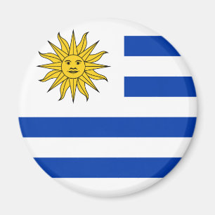 Uruguay-Flaggen-Magnet Magnet