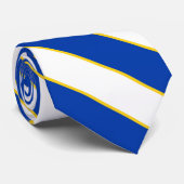 Uruguay Flaggenfarben Elegant Krawatte (Gerollt)