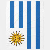 Uruguay Fleecedecke (Vorderseite)