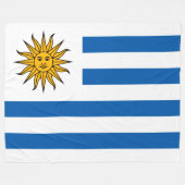 Uruguay Fleecedecke (Vorderseite (Horizontal))