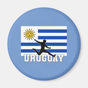 Uruguay Football Fußball-Nationalmannschaft Magnet