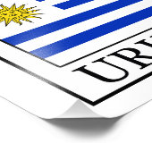 Uruguay Fotodruck (Ecke)