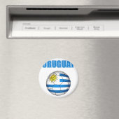 Uruguay Fußball 2010 T - Shirt Magnet (In Situ (Geschirrspüler))