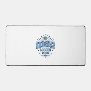 Uruguay Fußball 2026 Fußball Fett Land Typografie Schreibtischunterlage