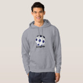 Uruguay Fußball Hoodie (Vorne ganz)